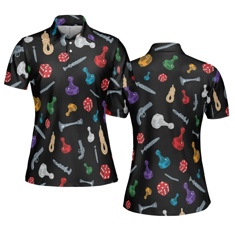 Clue in North America AOP Men/Women Polo Shirt - 5