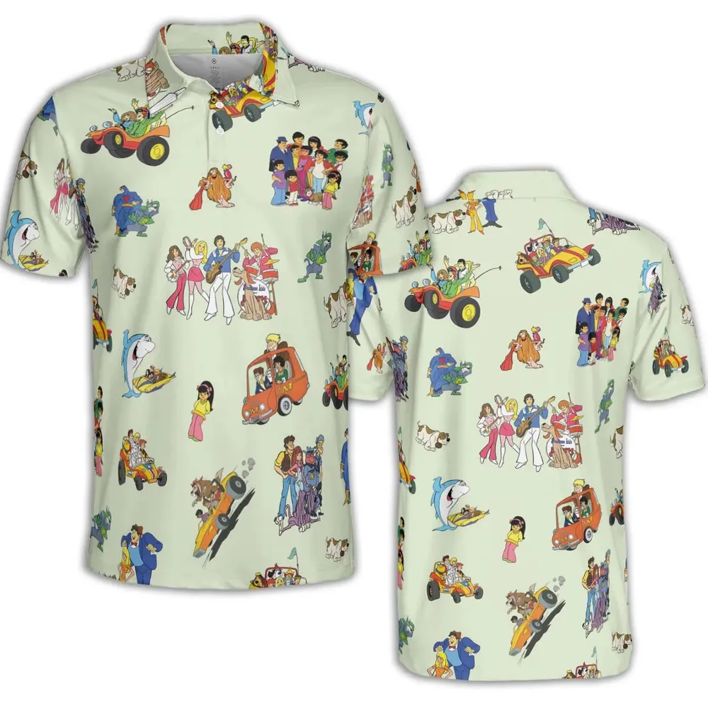 Scooby-Doo ripoffs AOP Men/Women Polo Shirt - 2