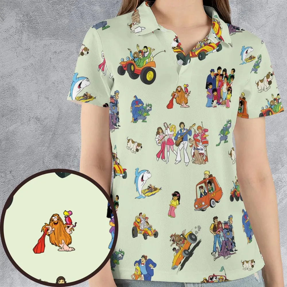 Scooby-Doo ripoffs AOP Men/Women Polo Shirt - 4