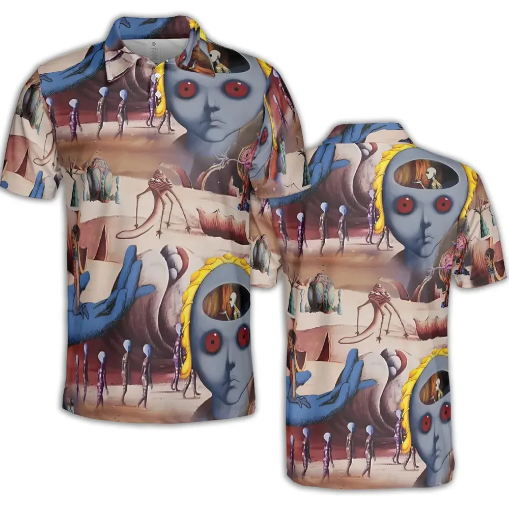 Panorama Moments Fantastic Planet AOP Men/Women Polo Shirt - 2
