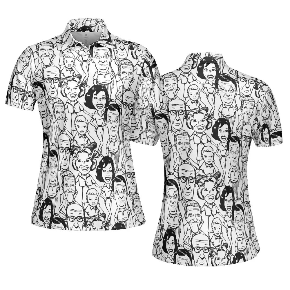 Vintage Dick Van Dyke Show AOP Men/Women Polo Shirt - 5