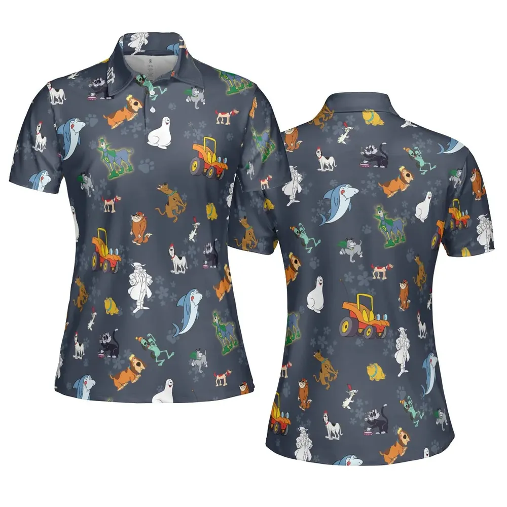 HB Scooby Clones AOP Men/Women Polo Shirt - 5