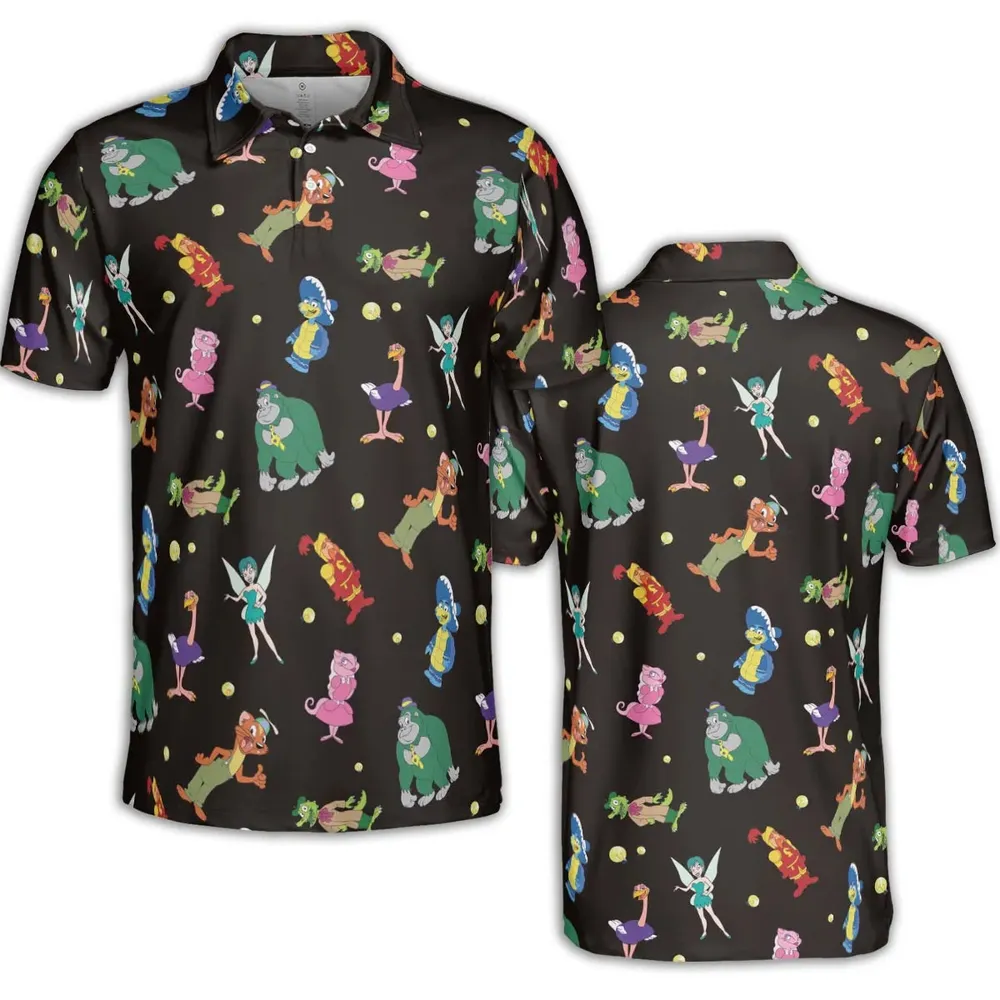 Willy's Vintage Charracters AOP Men/Women Polo Shirt - 2