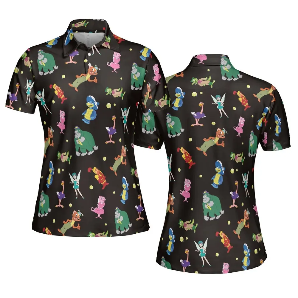 Willy's Vintage Charracters AOP Men/Women Polo Shirt - 5