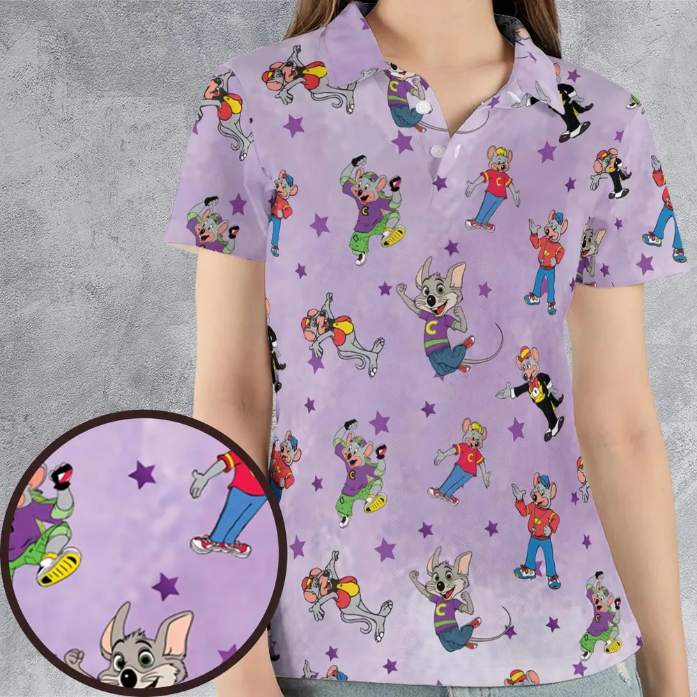 History Of Chuck AOP Men/Women Polo Shirt - 4