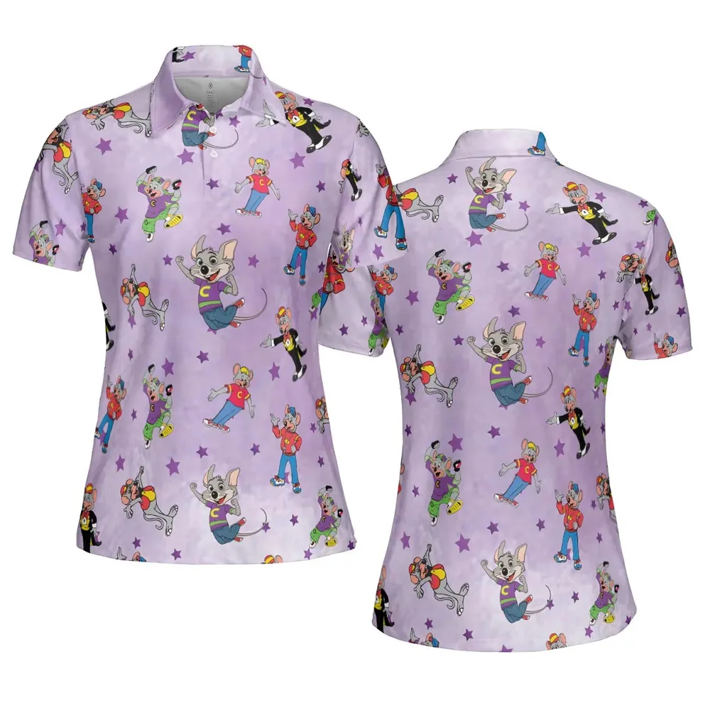 History Of Chuck AOP Men/Women Polo Shirt - 5