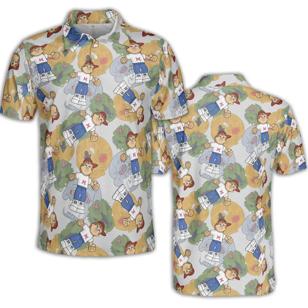 Mighty Max Monster AOP Men/Women Polo Shirt - 2