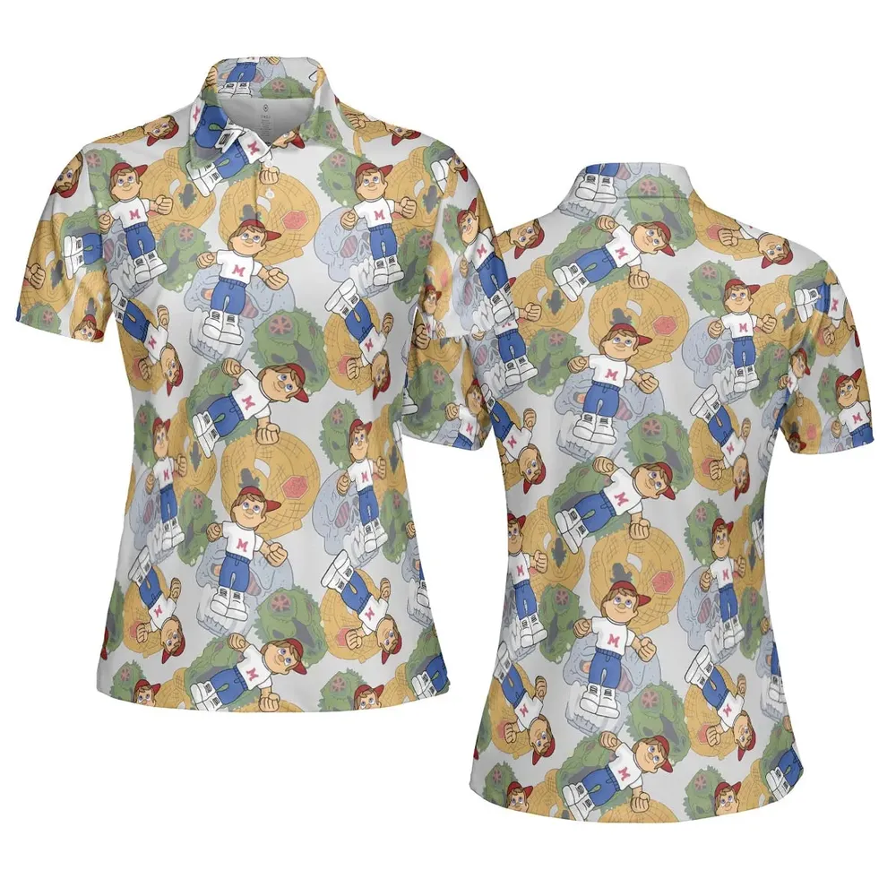 Mighty Max Monster AOP Men/Women Polo Shirt - 5