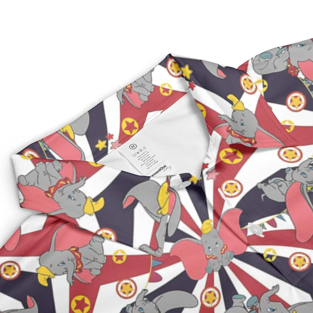 Dumbo's Circus AOP Men/Women Polo Shirt - 3