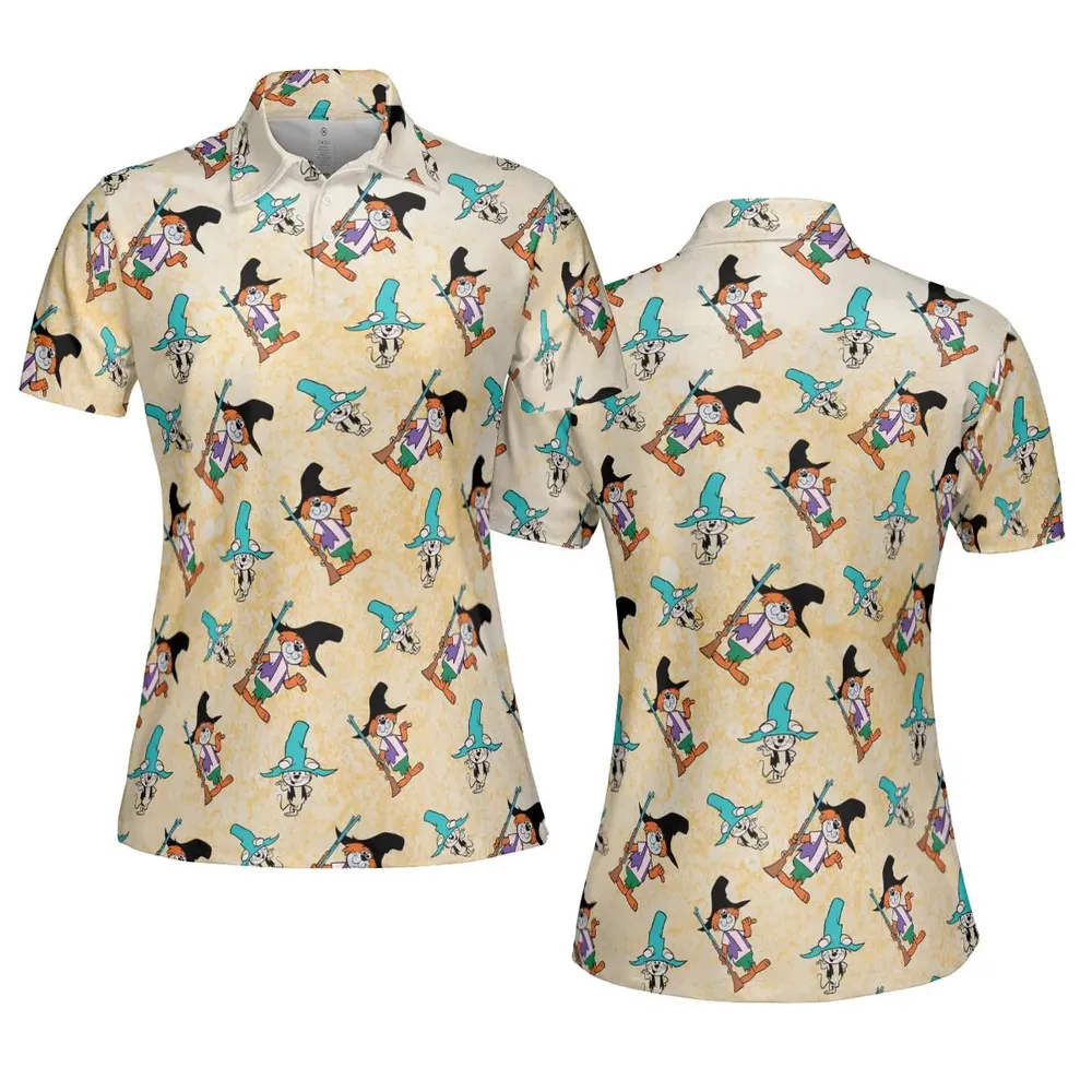 Punkin' Puss & Mushmouse AOP Men/Women Polo Shirt - 5
