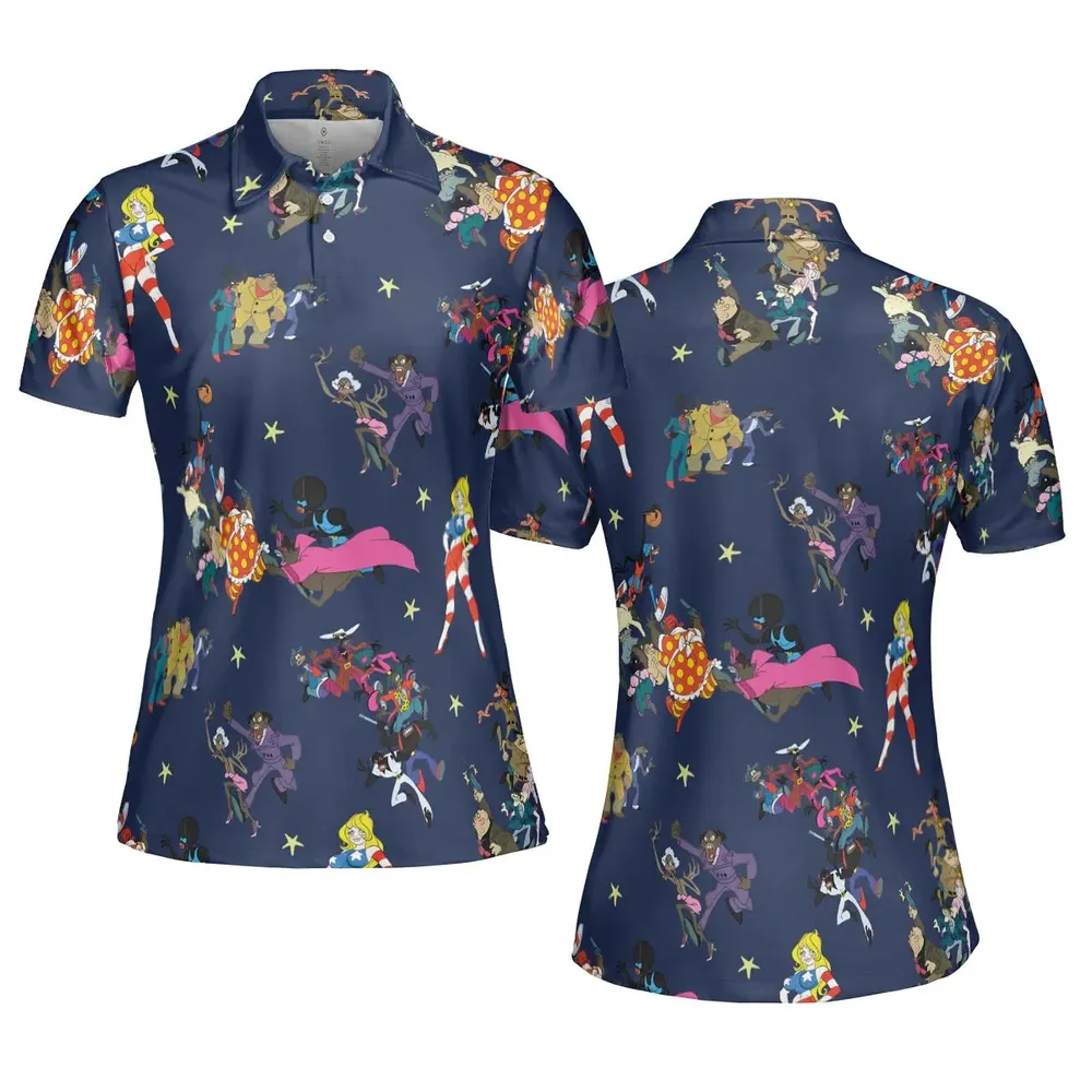 Coonskin Characters Ralph Baskin AOP Men/Women Polo Shirt - 5