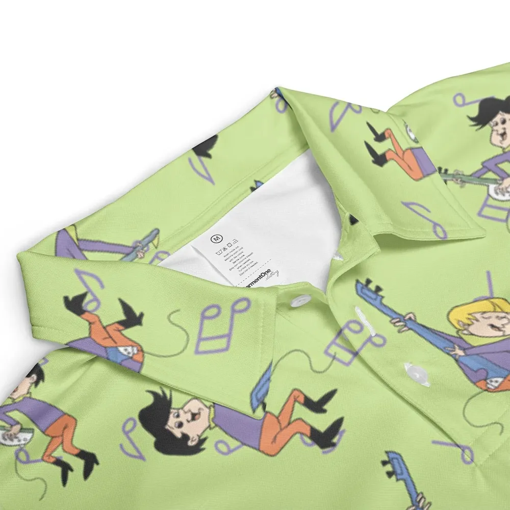 Retro Drip The Impossibles AOP Men/Women Polo Shirt - 3