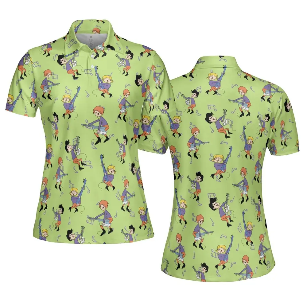 Retro Drip The Impossibles AOP Men/Women Polo Shirt - 5