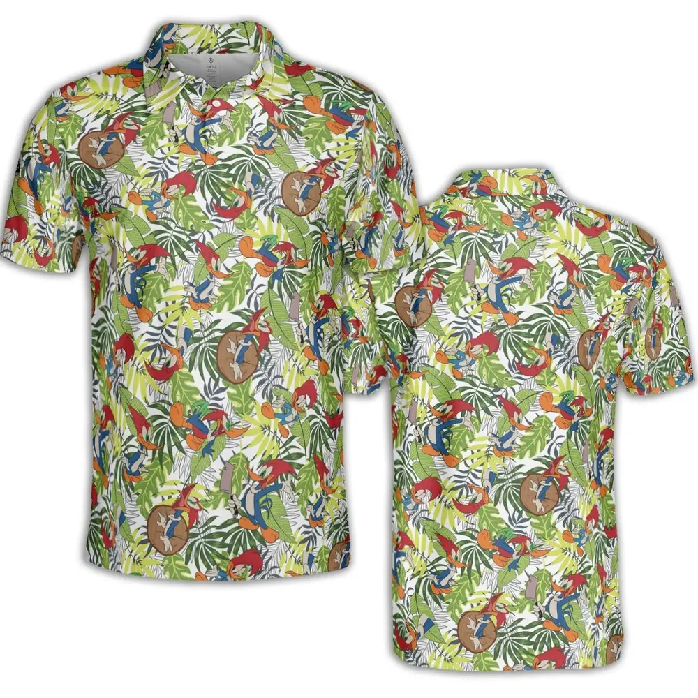 The New Woody Woodpecker Show AOP Men/Women Polo Shirt - 2