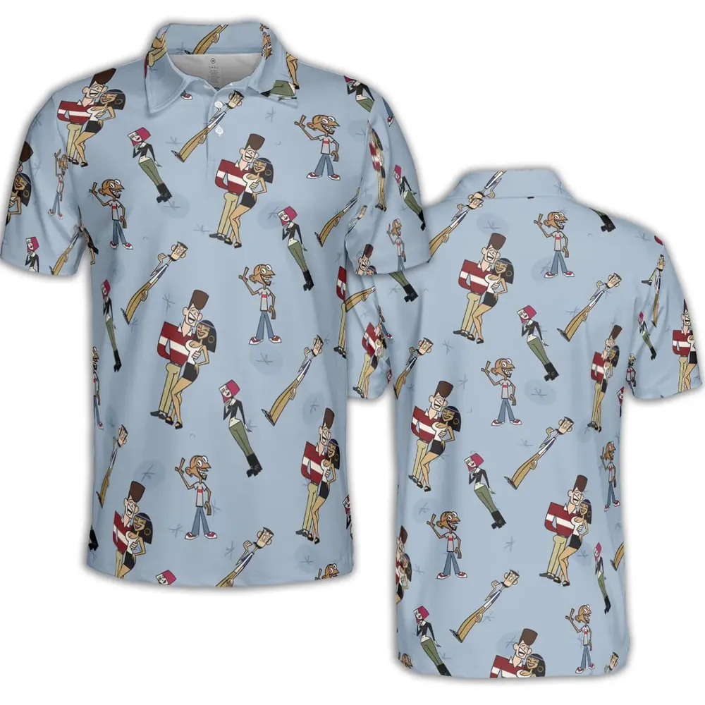 Say What Now Clone High AOP Men/Women Polo Shirt - 2
