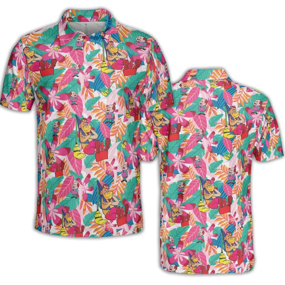The Magilla Gorilla Show AOP Men/Women Polo Shirt - 2