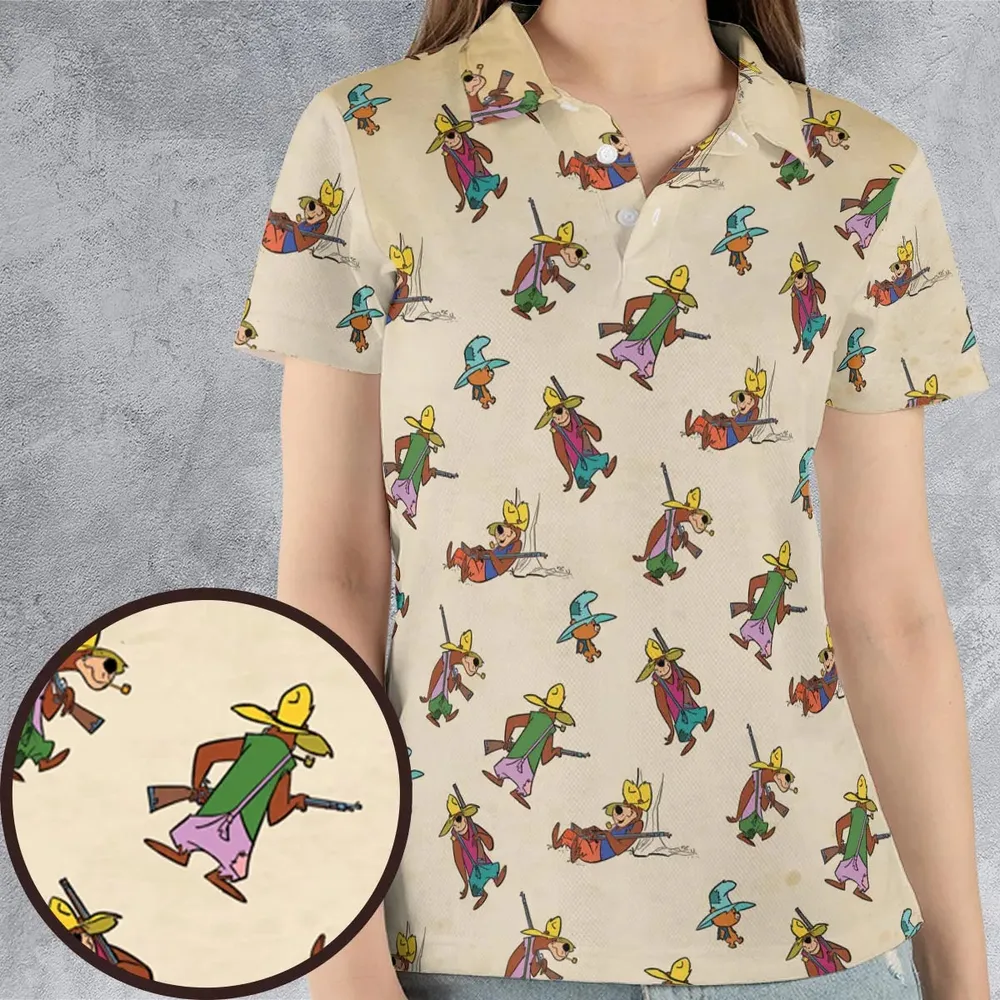 Hillbilly Cool Paw Rugg AOP Men/Women Polo Shirt - 4