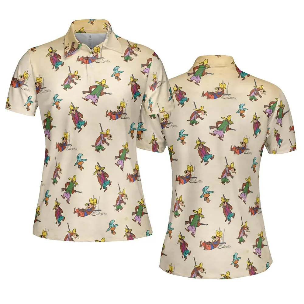 Hillbilly Cool Paw Rugg AOP Men/Women Polo Shirt - 5