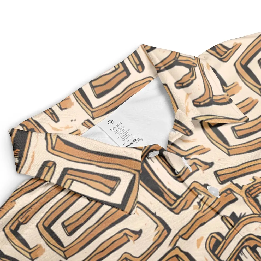 Fantasy Drip Labyrinth AOP Men/Women Polo Shirt - 3