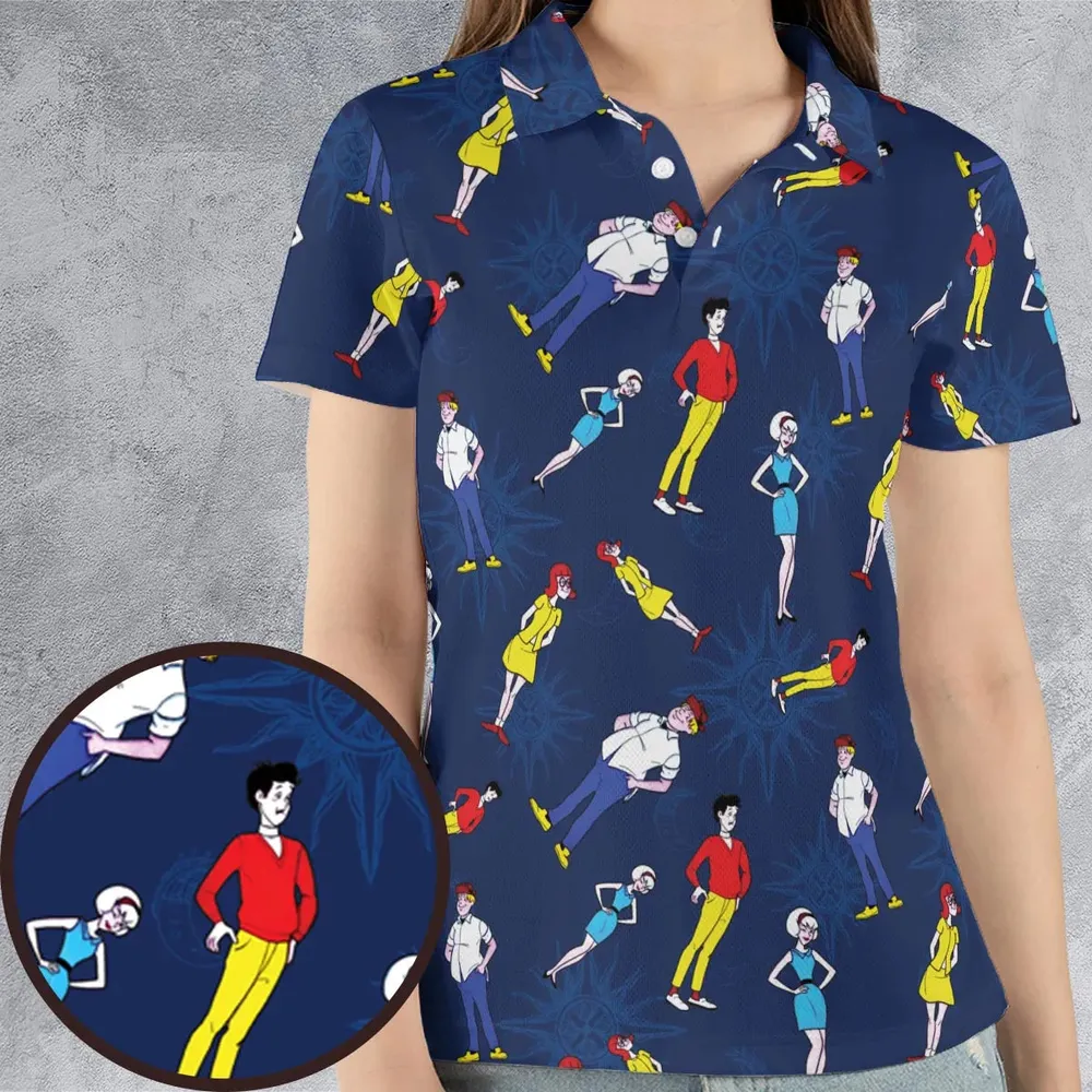 Sabrina the Teenage Witch AOP Men/Women Polo Shirt - 4