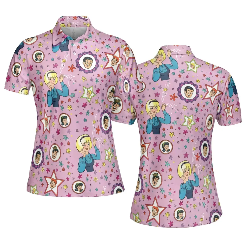 The New Archie and Sabrina Hour AOP Men/Women Polo Shirt - 5