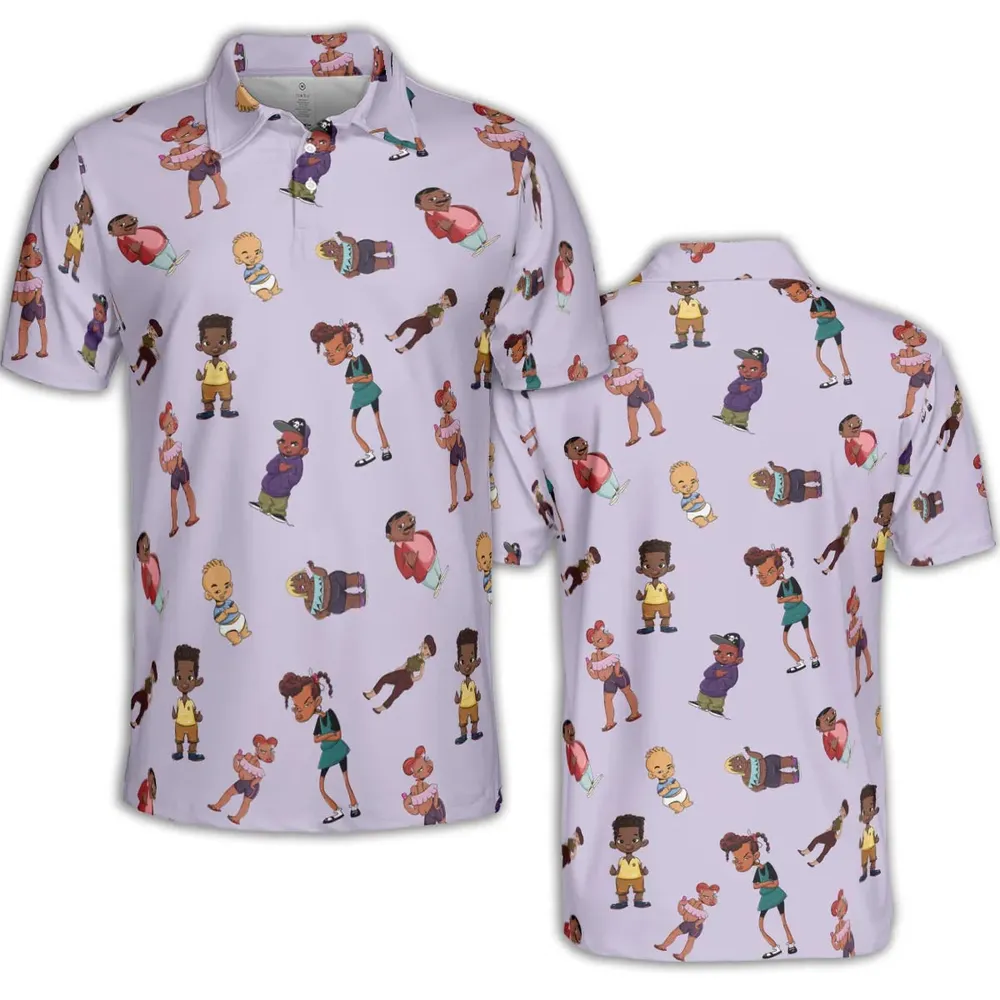 Bebe's Kids Characters AOP Men/Women Polo Shirt - 2