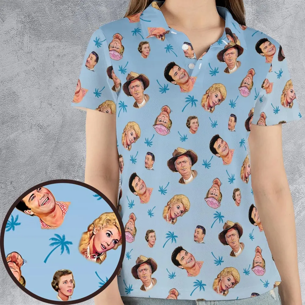 Summer Vibe The Beverly Hillbillies Characters AOP Men/Women Polo Shirt - 4
