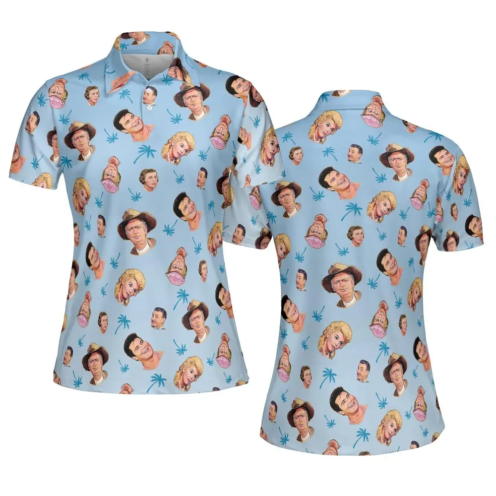 Summer Vibe The Beverly Hillbillies Characters AOP Men/Women Polo Shirt - 5