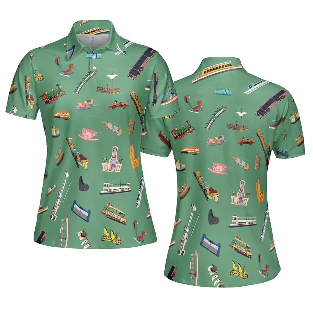 Ride The Vibe AOP Men/Women Polo Shirt - 5
