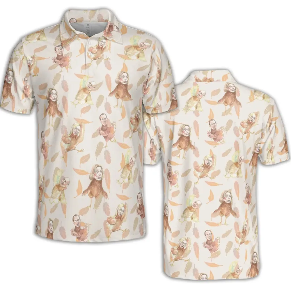 Chicken Dance Arrested Development AOP Men/Women Polo Shirt - 2