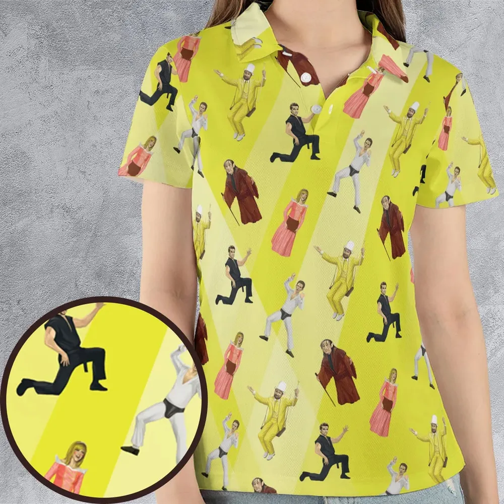 The Nightman Cometh AOP Men/Women Polo Shirt - 4