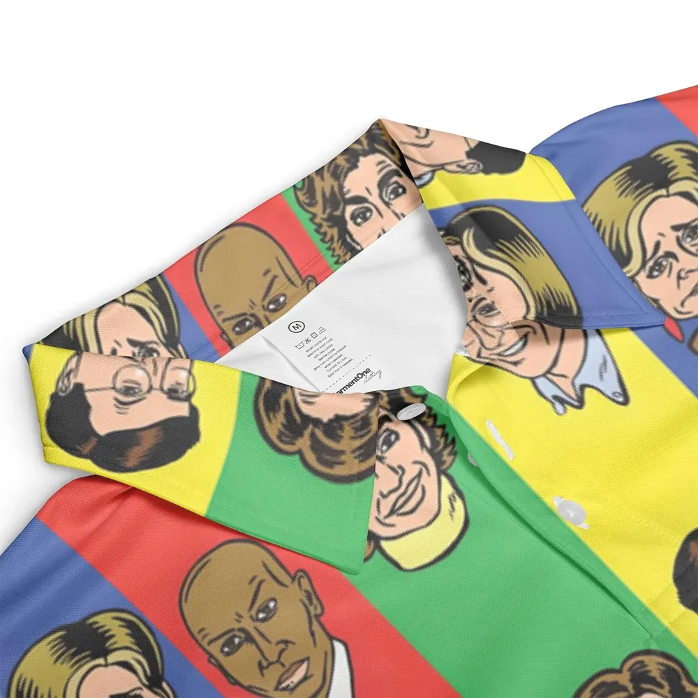 Jerri and Friends Strangers With Candy AOP Men/Women Polo Shirt - 3