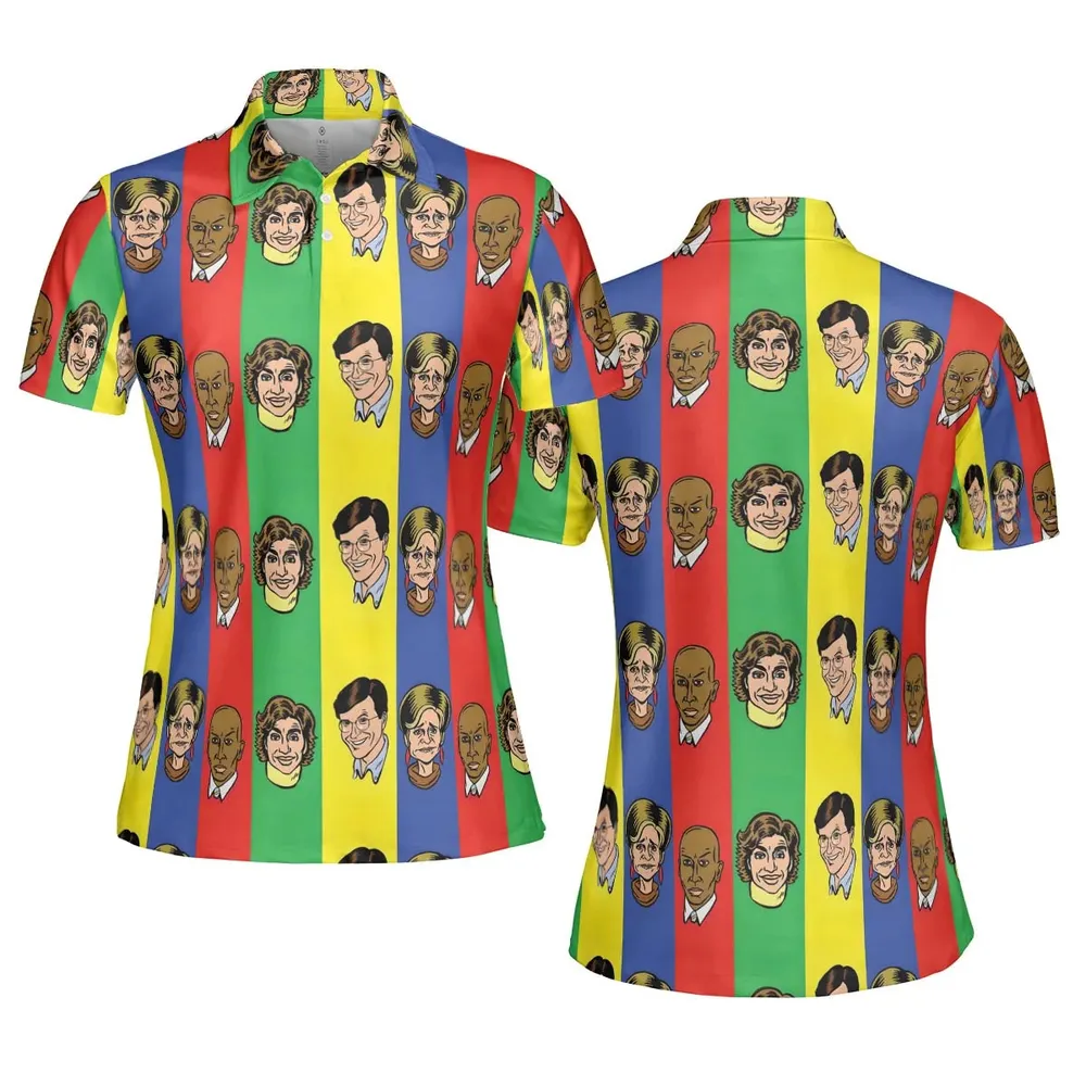Jerri and Friends Strangers With Candy AOP Men/Women Polo Shirt - 5