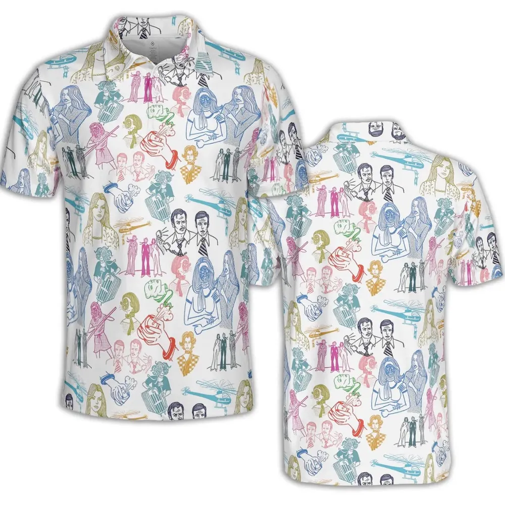 She Has The Strength To Do Anything The Bionic Woman AOP Men/Women Polo Shirt - 2