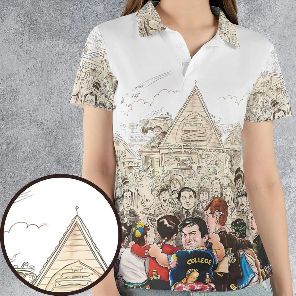 Guess Who's Back? National Lampoon Animal House AOP Men/Women Polo Shirt - 4