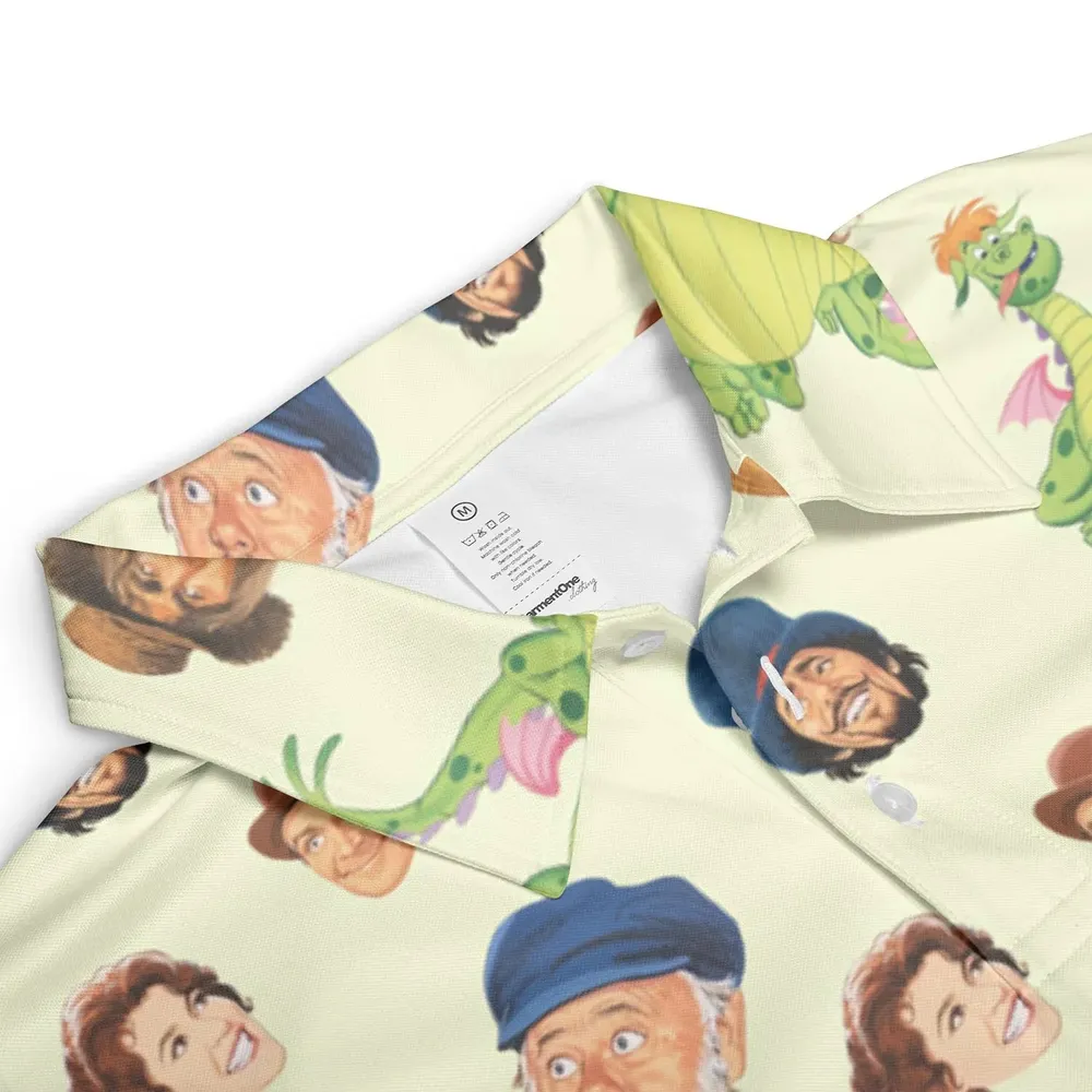 Pete's Dragon Characters AOP Men/Women Polo Shirt - 3