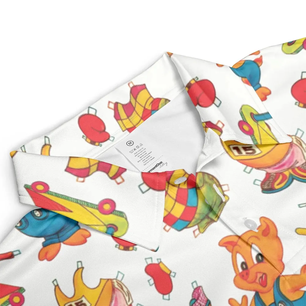 Hamton Outfit Looney Tunes AOP Men/Women Polo Shirt - 3
