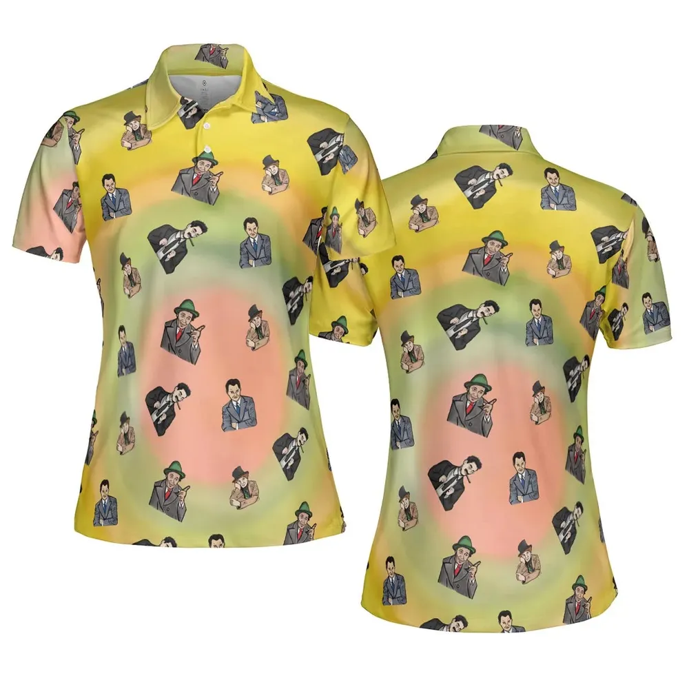 The Four Marx Brothers AOP Men/Women Polo Shirt - 5