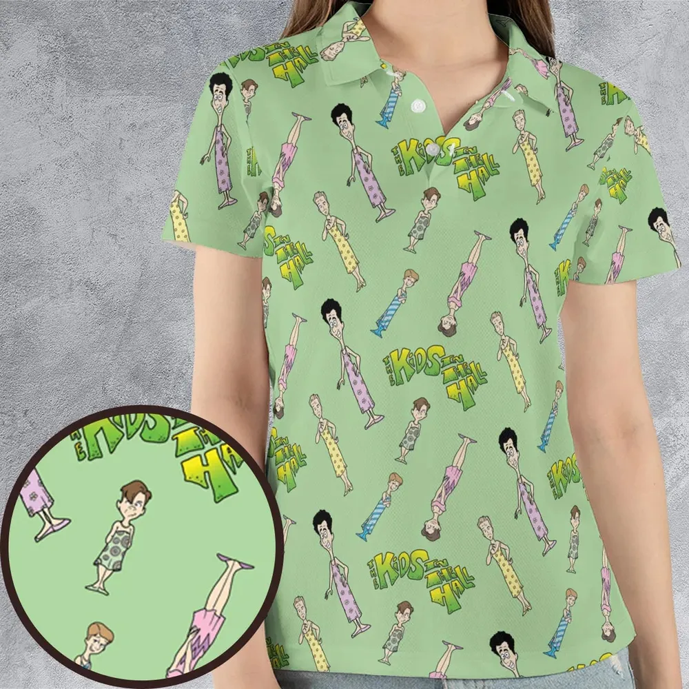The Kids in the Hall characters AOP Men/Women Polo Shirt - 4