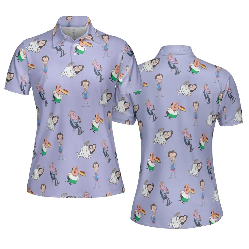 The Ricky Gervais Show AOP Men/Women Polo Shirt - 5