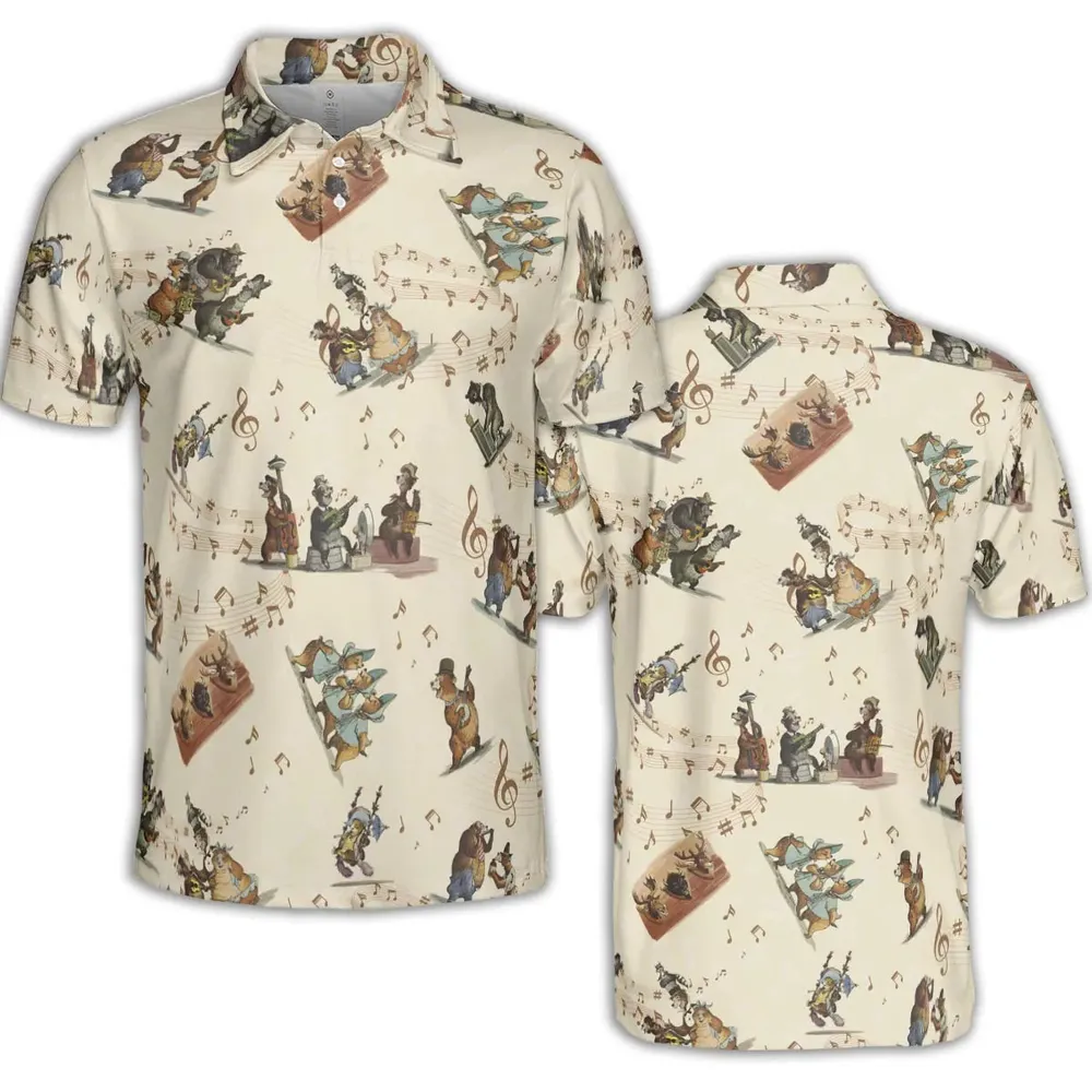 Country Bear Jamboree AOP Men/Women Polo Shirt - 2