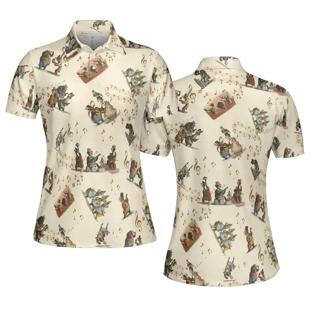 Country Bear Jamboree AOP Men/Women Polo Shirt - 5