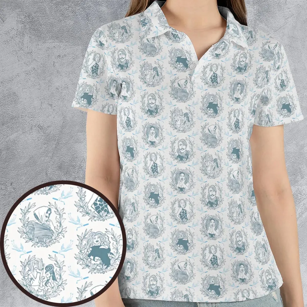 Cult Movie Female Trouble AOP Men/Women Polo Shirt - 4