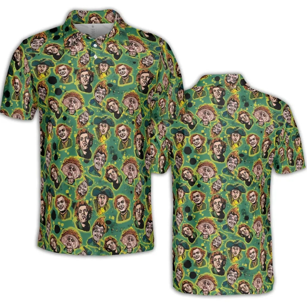 Hey Snot Face Drop Dead Fred AOP Men/Women Polo Shirt - 2