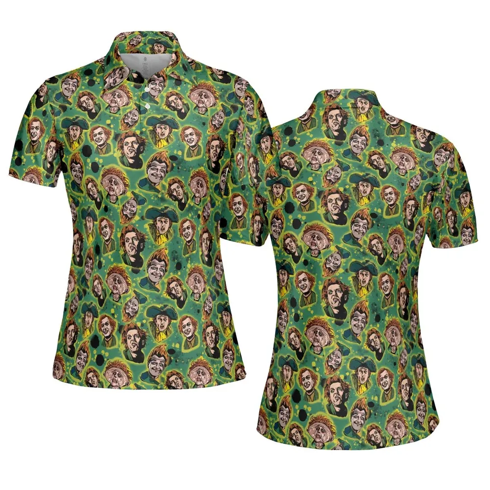 Hey Snot Face Drop Dead Fred AOP Men/Women Polo Shirt - 5