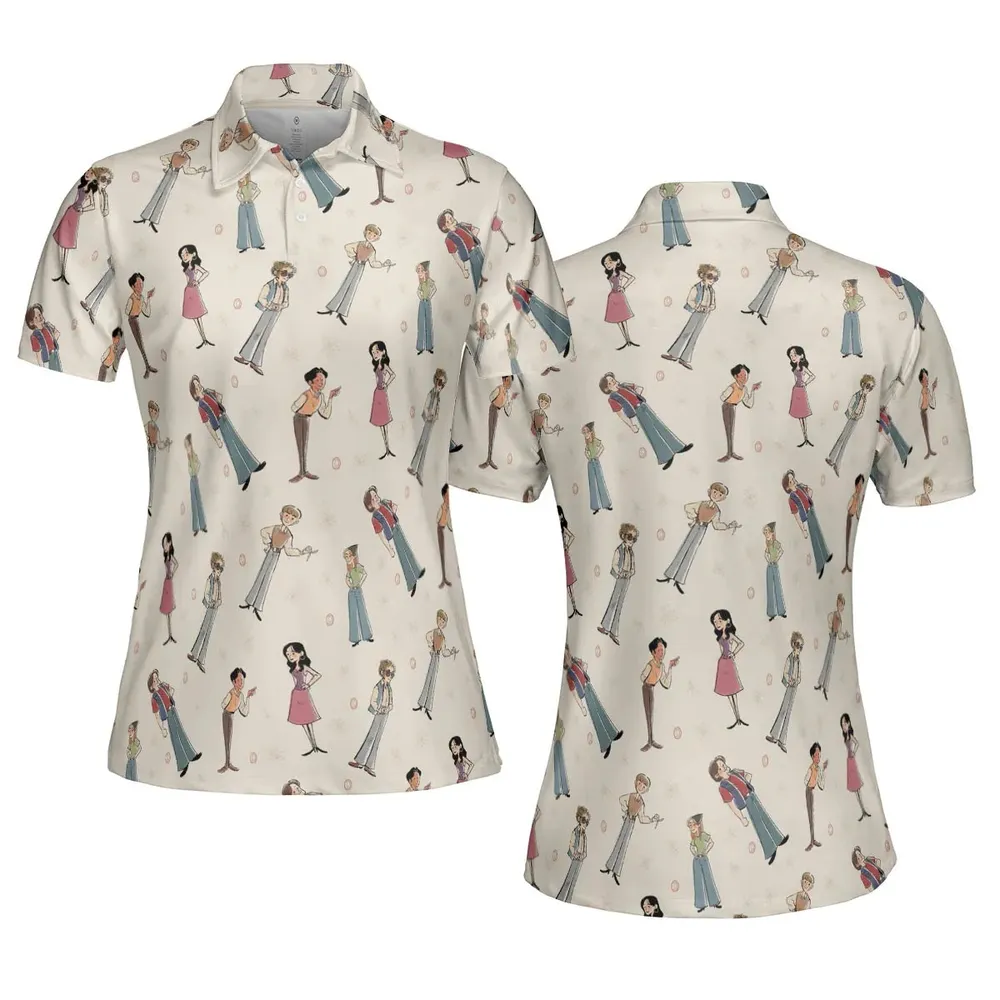 Seventies Vibes That '70s Show AOP Men/Women Polo Shirt - 5