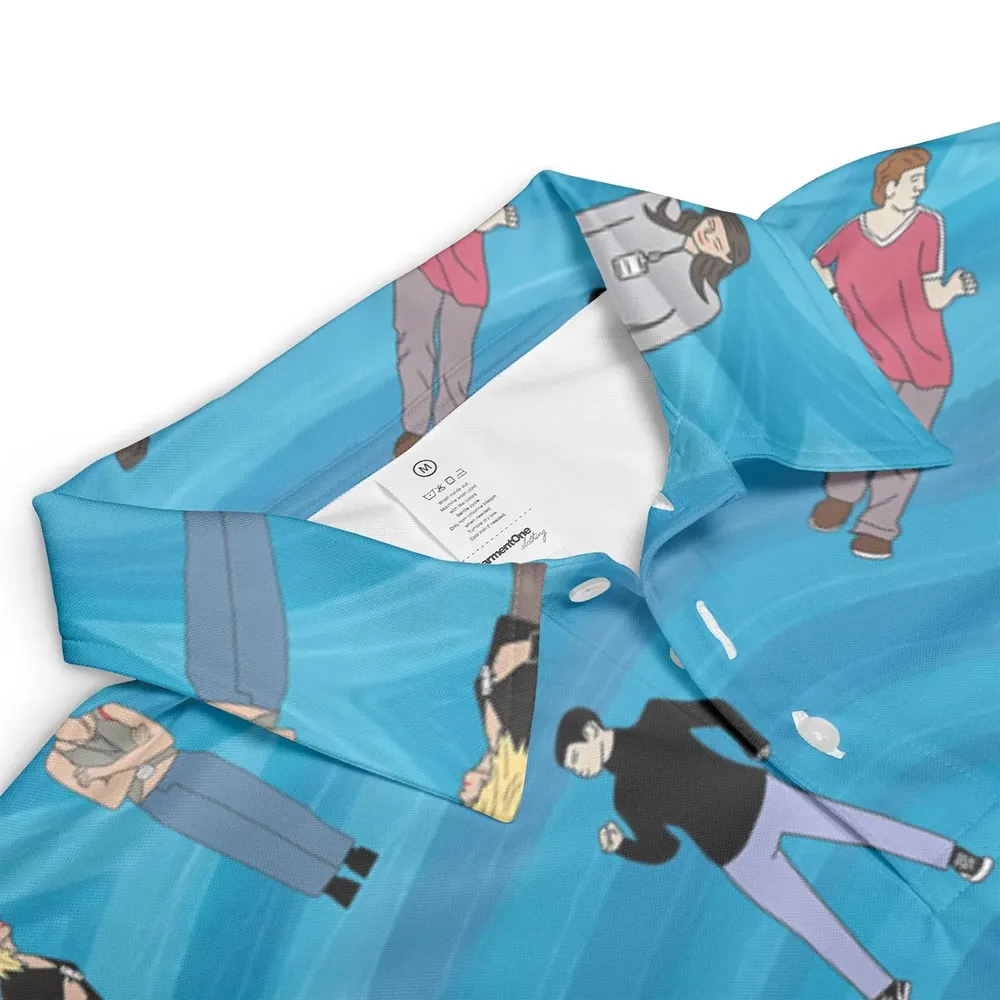 Empire Records Characters AOP Men/Women Polo Shirt - 3