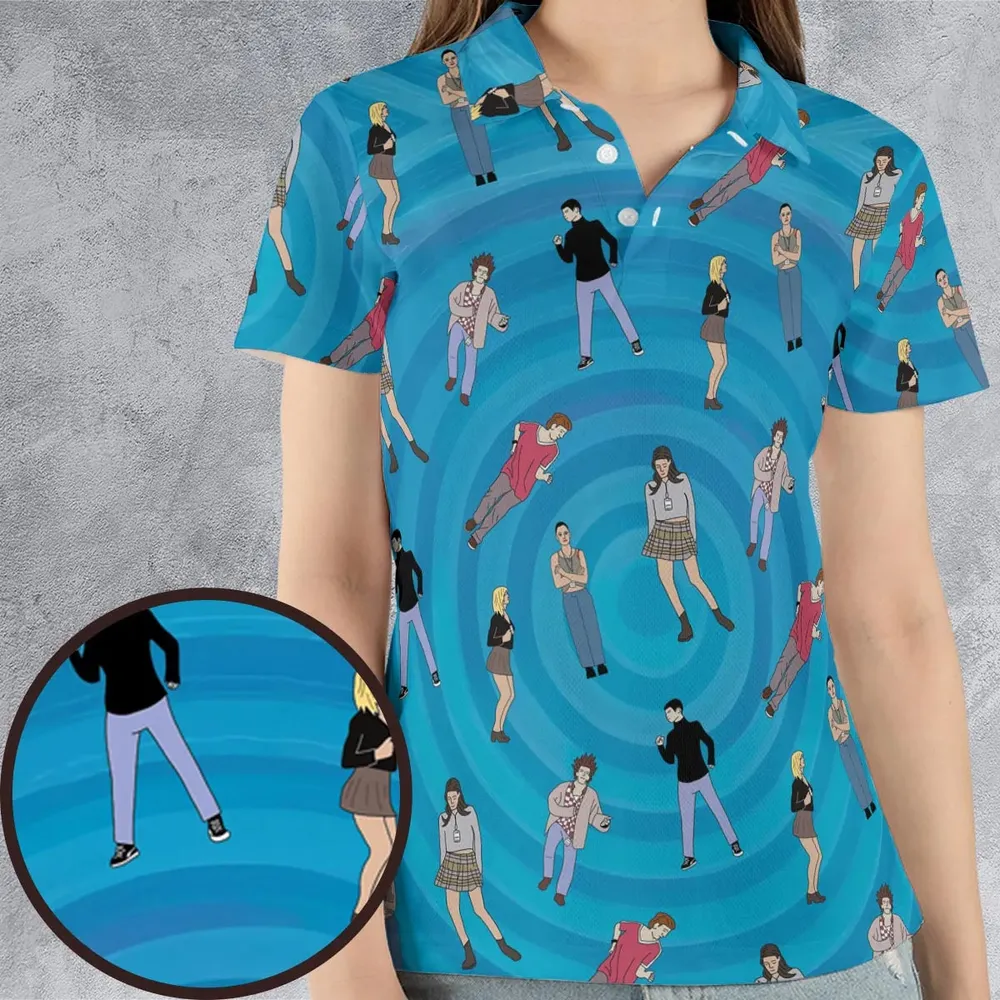 Empire Records Characters AOP Men/Women Polo Shirt - 4