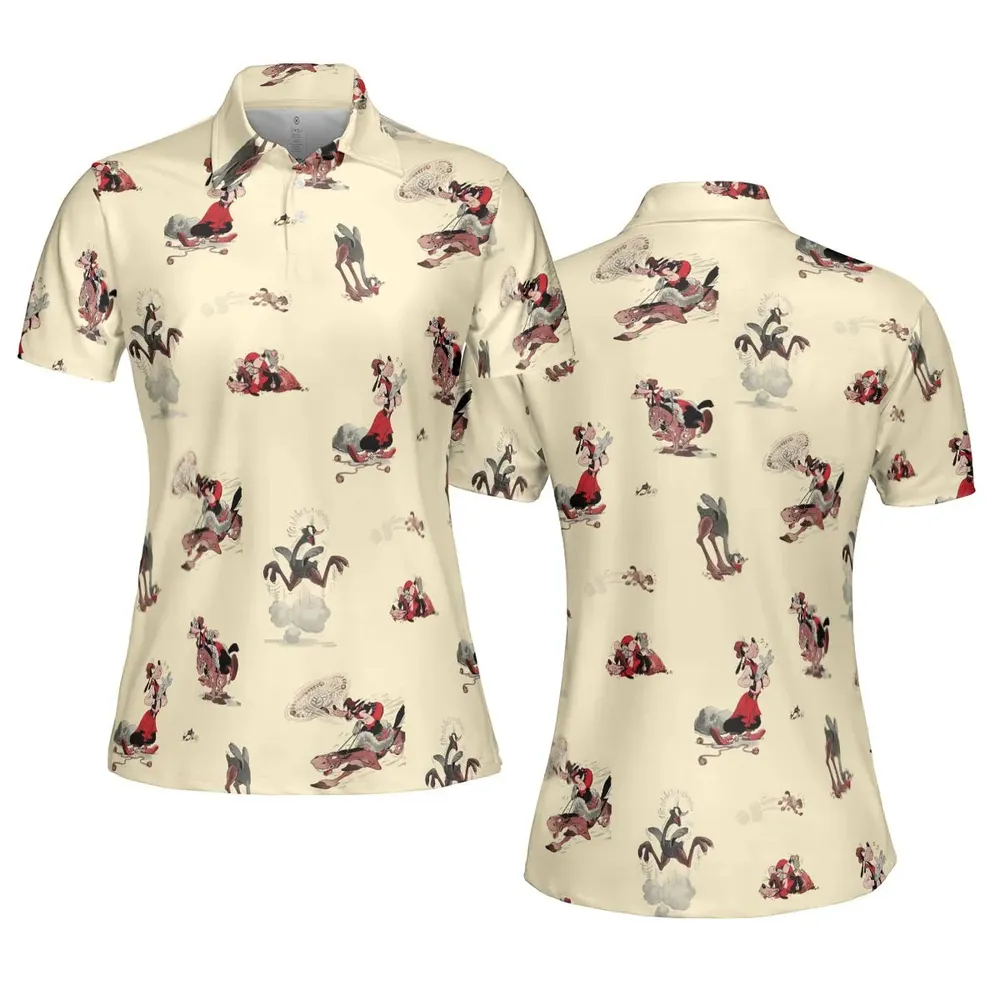 El Gaucho Goofy AOP Men/Women Polo Shirt - 5