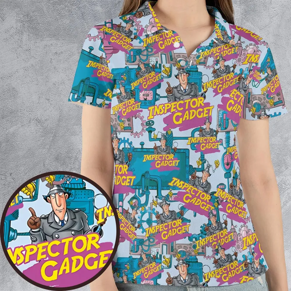 Inspector Mode Inspector Gadget AOP Men/Women Polo Shirt - 4